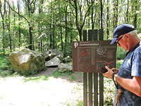 Bert geeft het via de app door