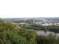 Uitzicht vanaf de Ruïne op Hagen