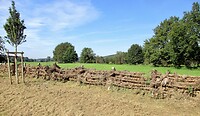 Kunst ,die na de overstromingen van juli zijn blijven hangen