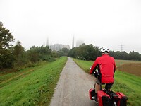 Ook de steenkolencentrale is nog in de mist