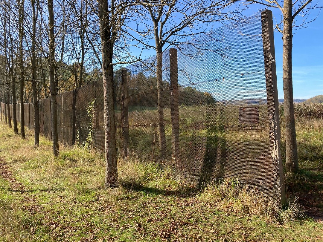 Bij Ifta passeren we de voormalige grens