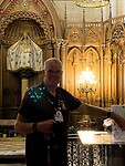 De intentie van Marja achterlaten in de kathedraal