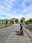 Terug naar de camping nog even langs een porseleinfabriek in een klooster
