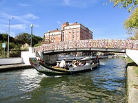 Aveiro wordt ook wel het Venetië van Portugal genoemd