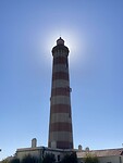 De vuurtoren van Costa Nova