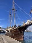 Het piratenschip Santa Bernarda in Portimão