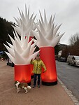 De eerste kerstmarkt in Trusetal