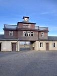 De kamppoort van Buchenwald