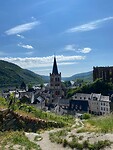 Uitzicht op Bacharach