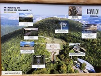 Hartmannswillerkopf , begraafplaats voor de Franse soldaten in de eerste wereldoorlog