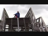 00071 met fiets over de brug