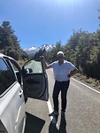 Met de auto omhoog