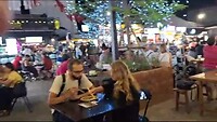 Eetplein met live muziek