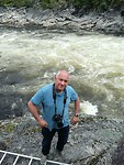 Waterval. 30 meter hoog.