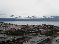 Vanaf de bovenste verdieping.