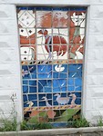 Sommige huisjes hebben mooie decoraties.