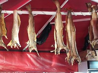 Stokvis op de Fisketorget.