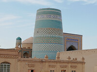 omgeving grote toren Khiva