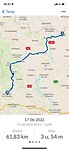 Route vandaag