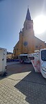 Mably, markt, kerk