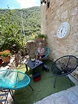 Koffiemoment in St. Guilhem
