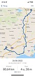 Dagroute 26 juni
