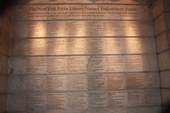donateurs NY Library