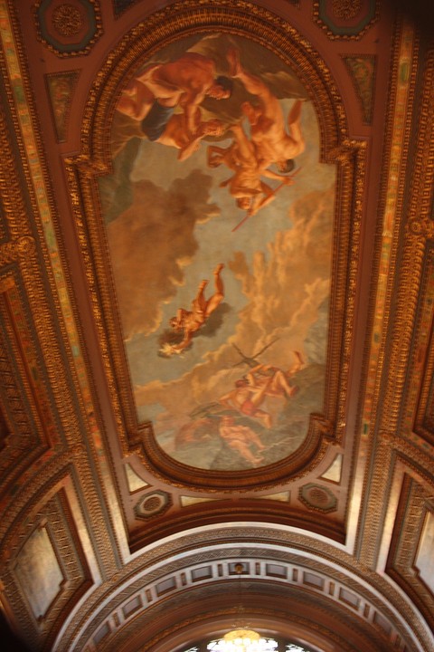 plafond NY Library