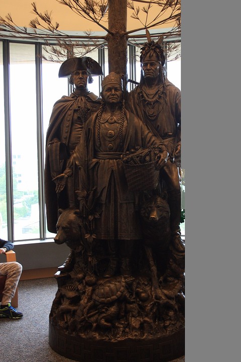 beeld museum Indianen