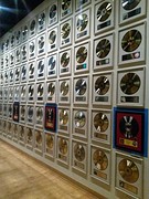 wall of golden records