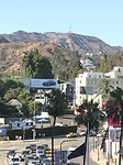 Daar heel in de verte Hollywood Sign hebben we gelopen
