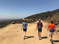Nog fris op pad naar Hollywood Sign
