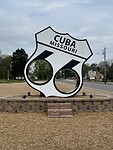 Route 66 sign in Cuba