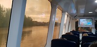 Op de boot, nog in de haven