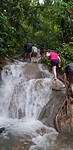 Waterval beklimmen