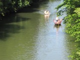 Stocherkahn op de Neckar