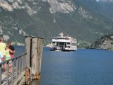 De boot tot Sirmione, daarna op andere overgestapt naar Bardolino