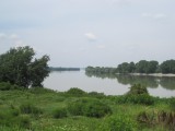 Fietsen langs fiume Po