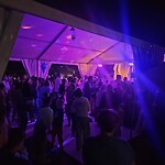 Feest  op de camping