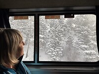Trein Geertje met mooi uitzicht