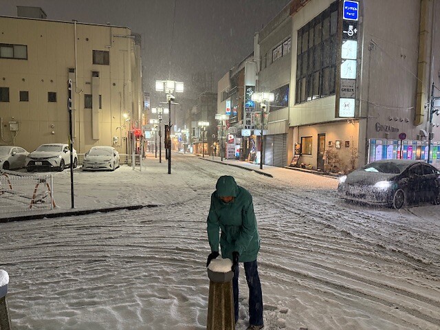 Echte sneeuw
