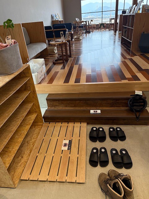 Schoenen uit