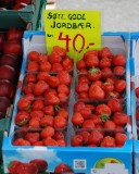 Aardbeien €5,00