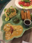 Curry, kaas en rijst