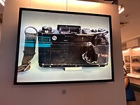 Beschoten camera van fotograaf