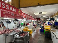 Saigon overdekte markthal