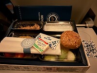Ontbijt in de business class