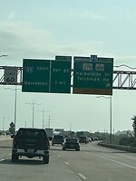 Onderweg naar Galveston