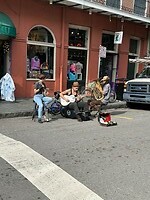 Straat muzikanten