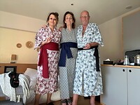 Allen in de Yukata